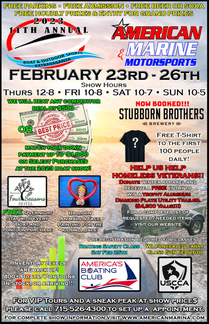 11th Annual Boat & Outdoor Sports Extravaganza!